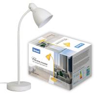 Настольная лампа Uniel UML-B701 E27 WHITE (010156)