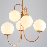 Люстра на штанге Imperiumloft Gooseneck Pelle Chandelier 40.2347 123402-22