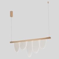 Светильник подвесной светодиодный Crystal Lux VALENTIN SP22W LED GOLD