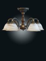 Люстра потолочная Reccagni Angelo Ветро Табакко PL 9970/5