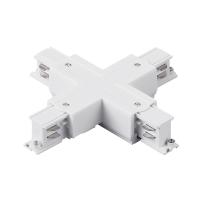 Соединение крестовое с подводом питания к шинопроводу 5040xx-(F)/(R) Lightstar Quattro 504146-FR