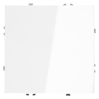 Выключатель встраиваемый VOLTUM S70 одноклавишный (белый глянцевый) VLS010101