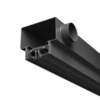 Диффузор с отражателем, линейный, ГКЛ 12,5 мм, черный, с шинопроводом Exility, КСД тип 2 Maytoni Aero ARO-LD-G12-000112