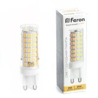 Светодиодная лампа Feron LB-434 G9 9W 2700K 38146
