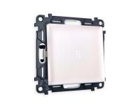 Комплект механизма 1-клавишного выключателя с подсветкой 5600K Ambrella Volt ALFA MA202015