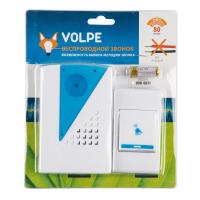 Звонок дверной беспроводной Volpe UDB-Q031 W-R1T1-32S-100M-WH 010593