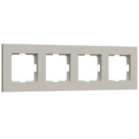Рамка на 4 поста Werkel Slab (дымчатый софт) W0042917 a071628