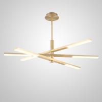 Люстра на штанге светодиодная Imperiumloft ORTON на 3 D96 Gold 241024-26