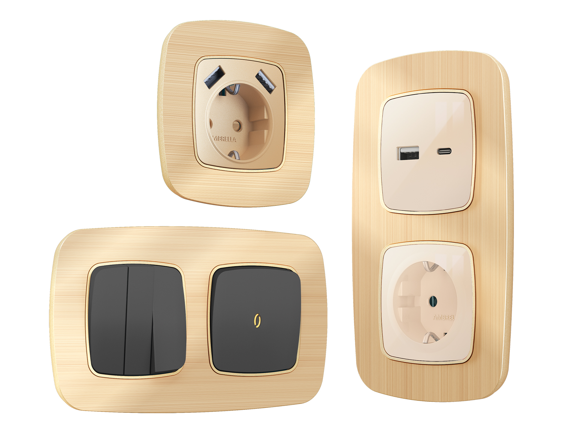 Рамка 1-постовая Ambrella Volt OMEGA Radian OF580301 Рамка 1-постовая Ambrella Volt OMEGA Radian OF580301