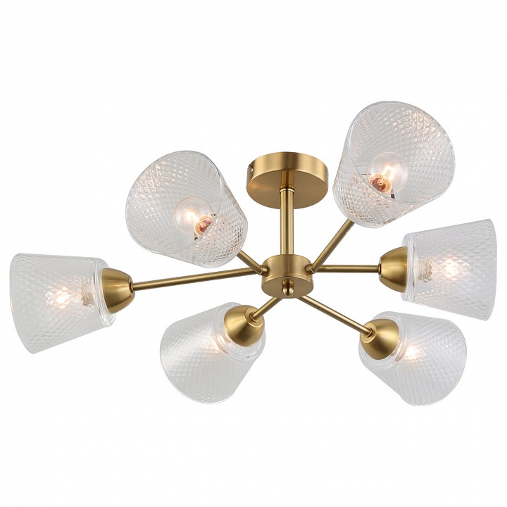 Люстра потолочная Escada 1104/6P Brass Люстра потолочная Escada 1104/6P Brass