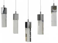 Люстра подвесная светодиодная Kink Light Аква 08510-5AS(4000K)