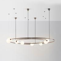 Люстра подвесная Imperiumloft CONCENT01 золото глянцевый 140617-26