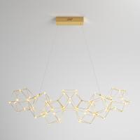 Люстра светодиодная подвесная Eurosvet Uma 90168/7 медь a061145