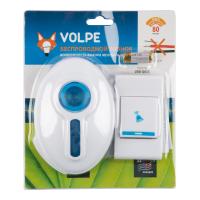 Звонок дверной беспроводной Volpe UDB-Q033 W-R1T1-32S-100M-WH 010595