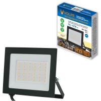 Уличный прожектор светодиодный Volpe ULF-Q519 50W/3000K IP65 220-240V BLACK 012828