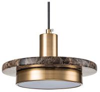 Светильник подвесной сетодиодный Escada Torano 10260/1LED Brown marble Светильник подвесной сетодиодный Escada Torano 10260/1LED Brown marble