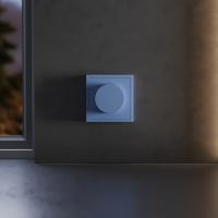 Накладка для светорегулятора поворотно-нажимного Voltum S70 (деним) VLS002015