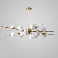 Люстра на штанге Imperiumloft Cherry Bomb 16 balls Gold 40.2724-0 148018-22