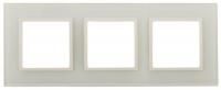 Рамка 3-постовая ЭРА Elegance 14-5103-02 Б0034507