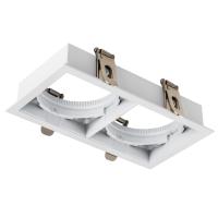 Рамка двойная квадратная встраиваемая для светодиодных модулей 0750xx Lightstar STELLA 075226