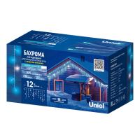 Гирлянда новогодняя светодиодная Uniel ULD-B12006-195/TTK ICEBLUE-WHITE IP44 (013121)