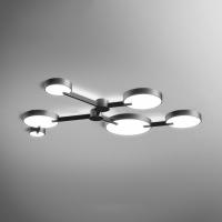 Люстра потолочная светодиодная Imperiumloft MIDA01 черный матовый 200982-26