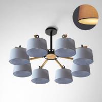 Люстра на штанге Imperiumloft EVEN 8 Gray EVEN01 178371-26