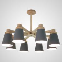 Люстра на штанге Imperiumloft PROP 8 Grey prop01 191994-23