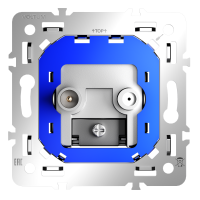 Механизм розетки телевизионной оконечной TV+SAT Voltum S70 VLS0604M