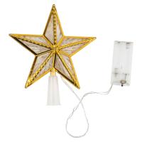 Интерьерное украшение звезда Uniel ULD-H1515-010/DTB/2AA MULTI STAR-4 010942