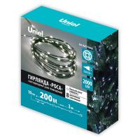 Гирлянда новогодняя Uniel ULD-S20000-2000/DGA WHITE IP20 DEW 012091 Гирлянда новогодняя Uniel ULD-S20000-2000/DGA WHITE IP20 DEW 012091