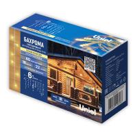 Бахрома новогодняя Uniel ULD-B6006-080/STK WARM WHITE IP44 012073