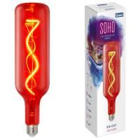 Ретро-лампа Uniel LED-SF21-5W/SOHO/E27/CW RED GLS77RD