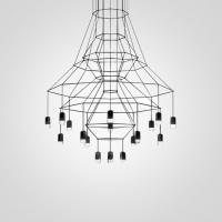 Люстра подвесная Imperiumloft Via Wireflow 0315 40.1635 75118-22 40,1635 75118-22