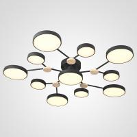 Люстра потолочная светодиодная Imperiumloft GAMMA D102 Black 223770-23