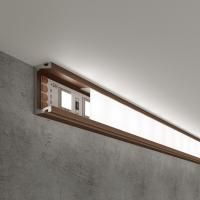 Накладной алюминиевый профиль латунь/белый Elektrostandard  LL-2-ALP006 a053621