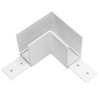 Коннектор PRO угловой горизонтальный Lightstar Teta 505126-ALU