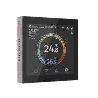 Умный сенсорный терморегулятор с LCD дисплеем Werkel (дымчатый) W1851104 a071605