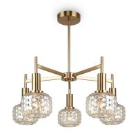 Люстра на штанге Freya Fero FR5366CL-05BS