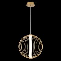 Светильник подвесной светодиодный Crystal Lux SYNC SP18W LED GOLD