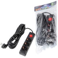 Сетевой фильтр Uniel S-GCU3-7B BLACK (010020)