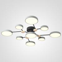 Люстра потолочная светодиодная Imperiumloft GAMMA D98 Grey 223766-23