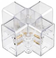 Коннектор угловой X-образный для модульных светильников Lightstar Varieta 450004