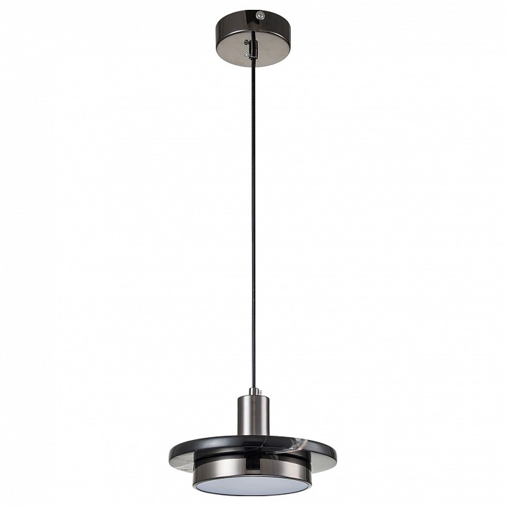Светильник подвесной светодиодный Escada 10260/1LED Black marble Светильник подвесной светодиодный Escada 10260/1LED Black marble