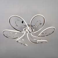 Люстра светодиодная потолочная Eurosvet Venzel 90082/6 Хром 00000083234