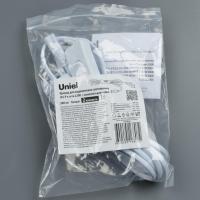 Провод для соединения светильников для растений Uniel UCX-PT2/L10-300/B WHITE 1 STICKER