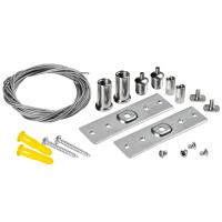 Комплект для подвесного монтажа накладных шинопроводов (2 подвеса) 5м к 509027(P)/509037P Lightstar Uno Pro 509170-5000