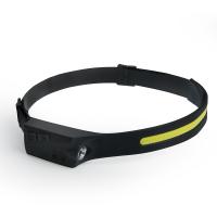 Фонарик налобный c аккумулятором 5W, 1500mAh IP44, USB type-C, ABS пластик, резина Feron TH2310 48525