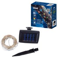 Уличный светодиодный светильник на солнечной батареи Uniel USL-S-128/PT30000 MULTI DEW 012695