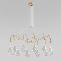 Люстра подвесная Eurosvet Birne 201002/12 латунь Smart a071499